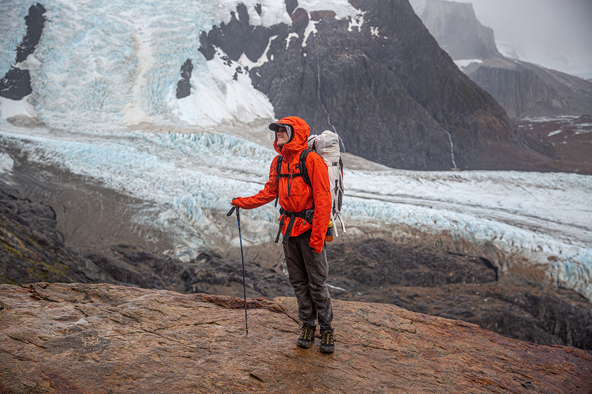 Helly Hansen Odin 9 Worlds 3.0 (wide shot in mountains)